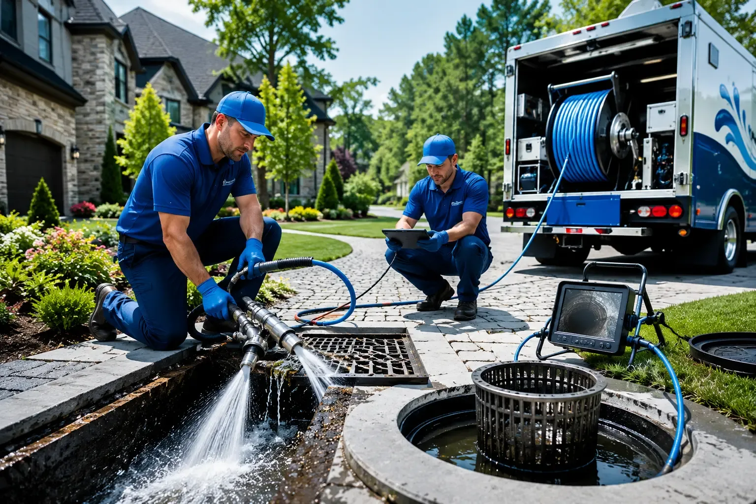 Local outdoor drain cleaning professionals in Bolivar, OH